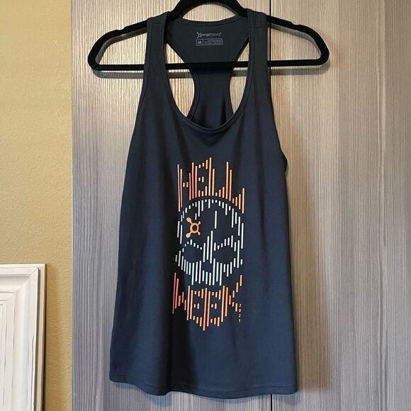 Orangetheory Hell Week Black Racer Back Tank Top - Picture 10 of 10